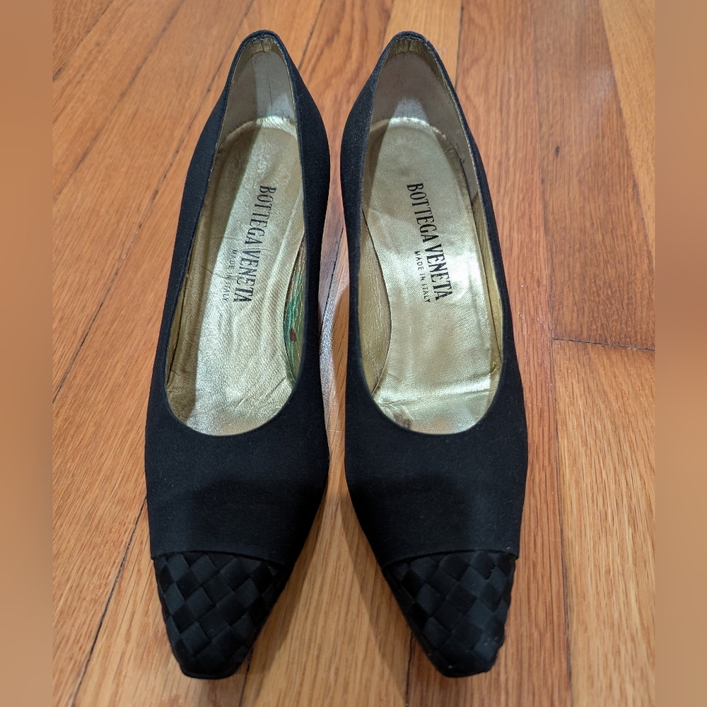 Bottega Veneta Black Heels - Need Work - Size 7
